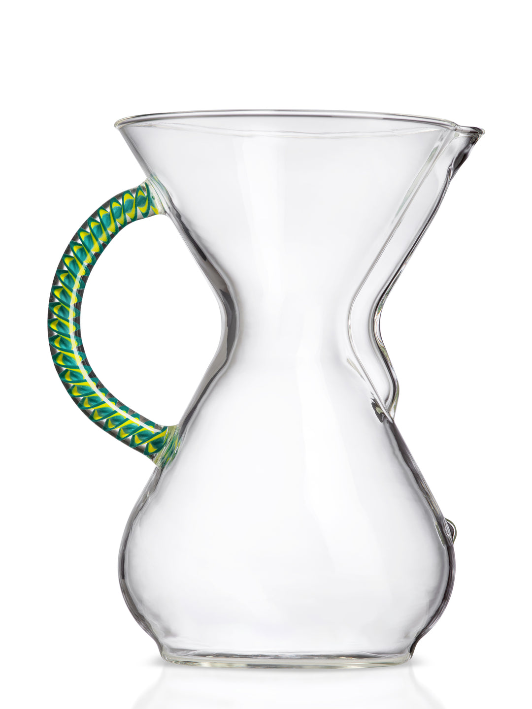 Six cup Tropical glass handle CHEMEX