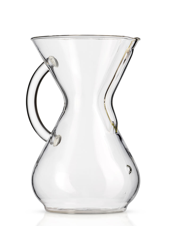 Six Cup Glass Handle CHEMEX