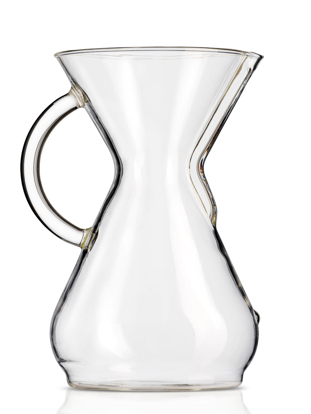 Eight Cup Glass Handle CHEMEX® profile view