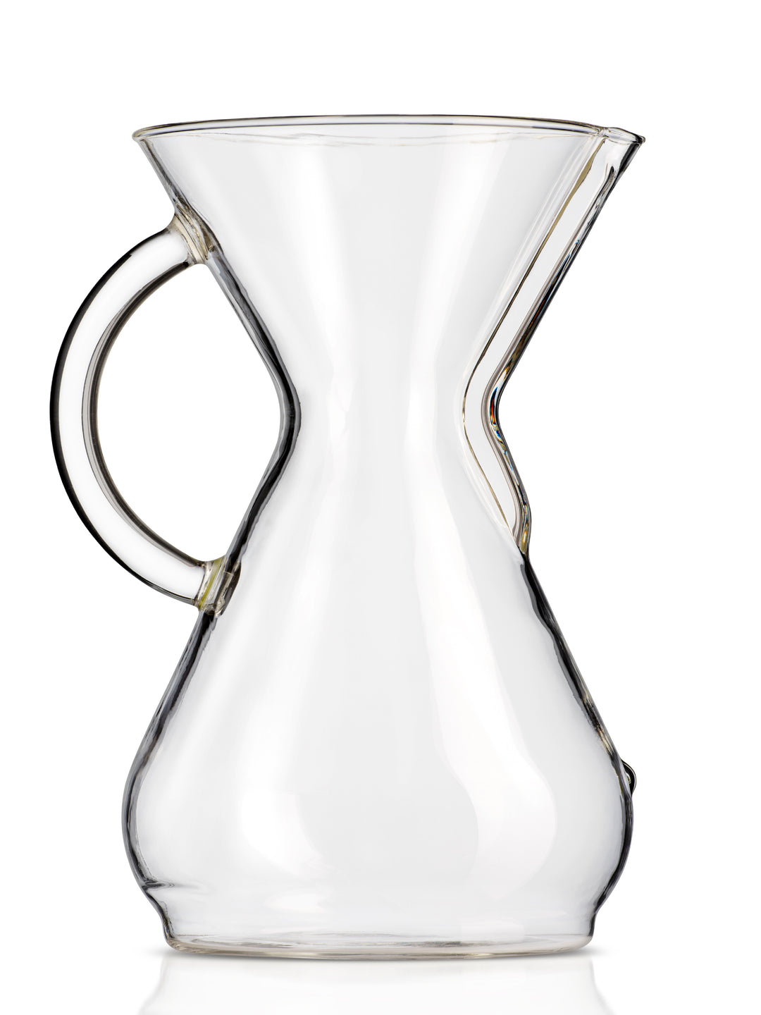 Eight Cup Glass Handle CHEMEX® profile view