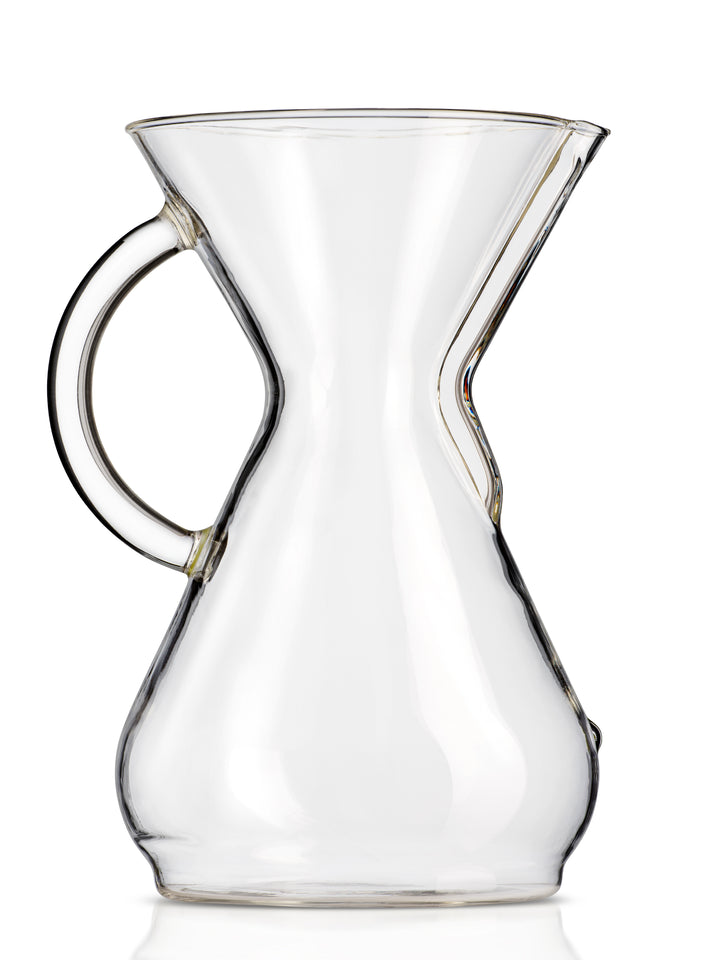 Eight Cup Glass Handle CHEMEX® profile view