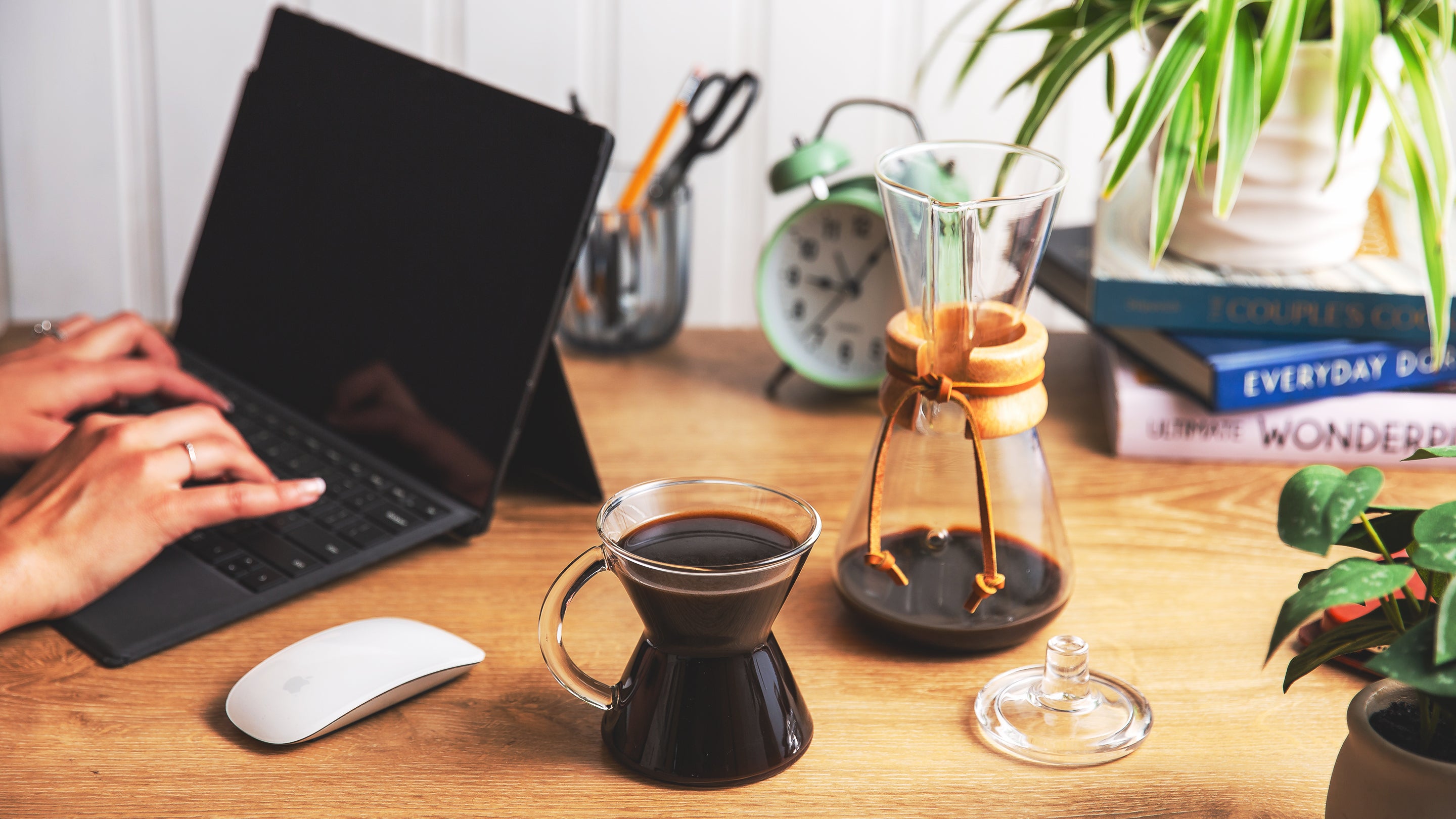 Chemex 3-cup coffee afternoon work break