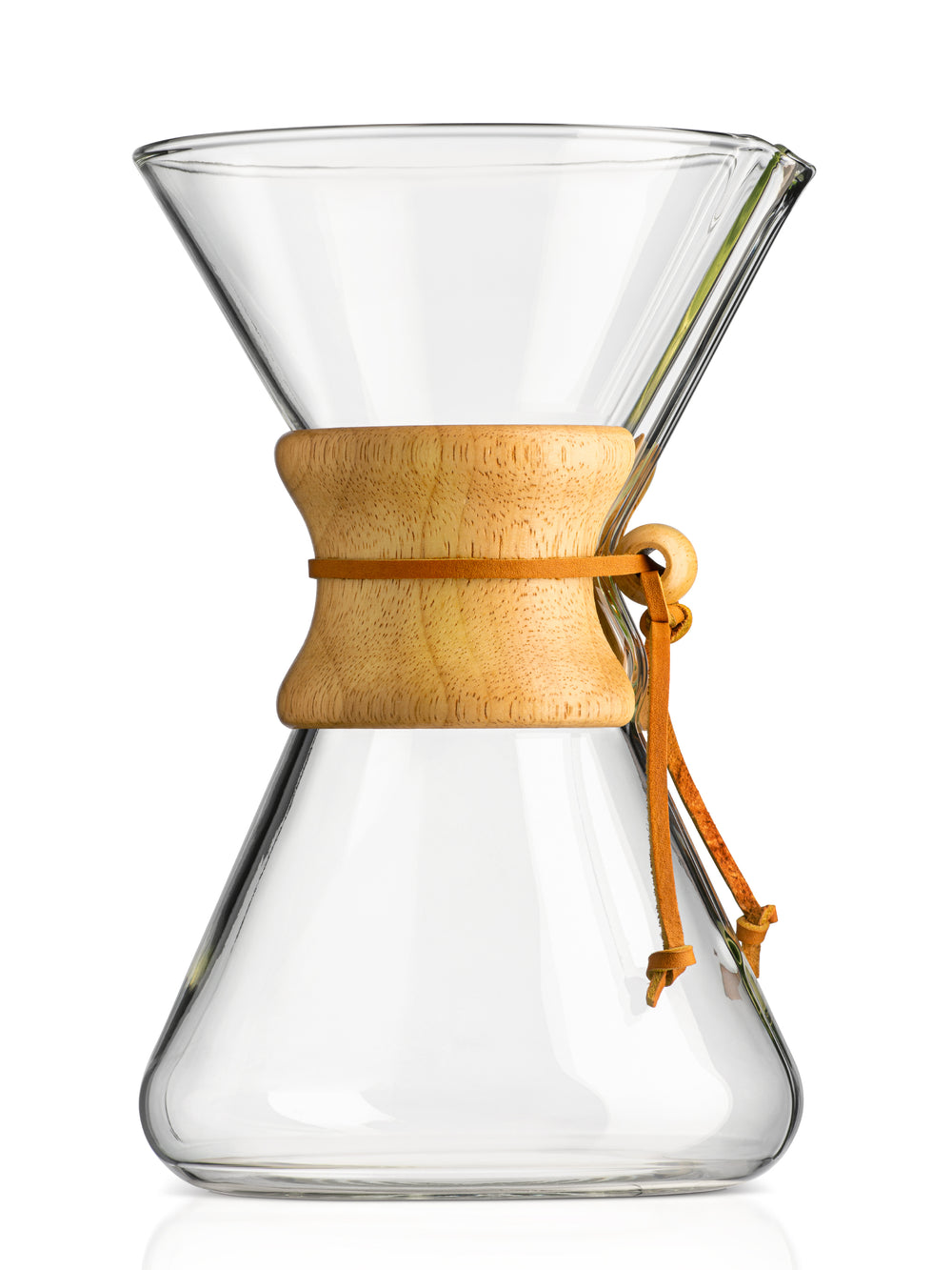 Eight cup Handblown CHEMEX profile
