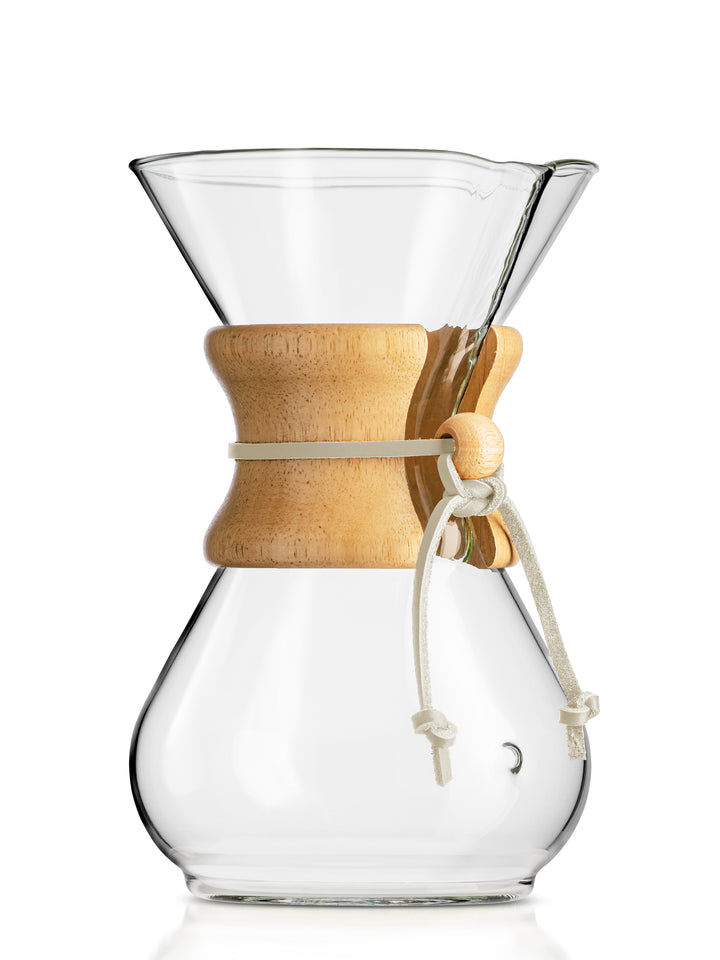 six cup classic with a grey rawhide