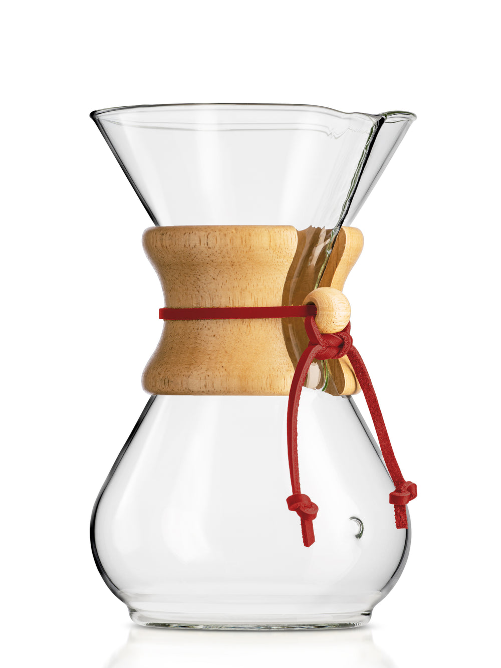 six cup classic with a crimson red rawhide