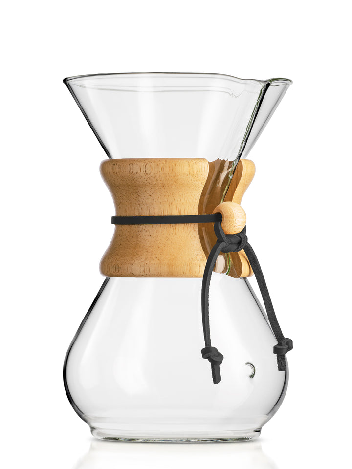 six cup classic with a jet black rawhide