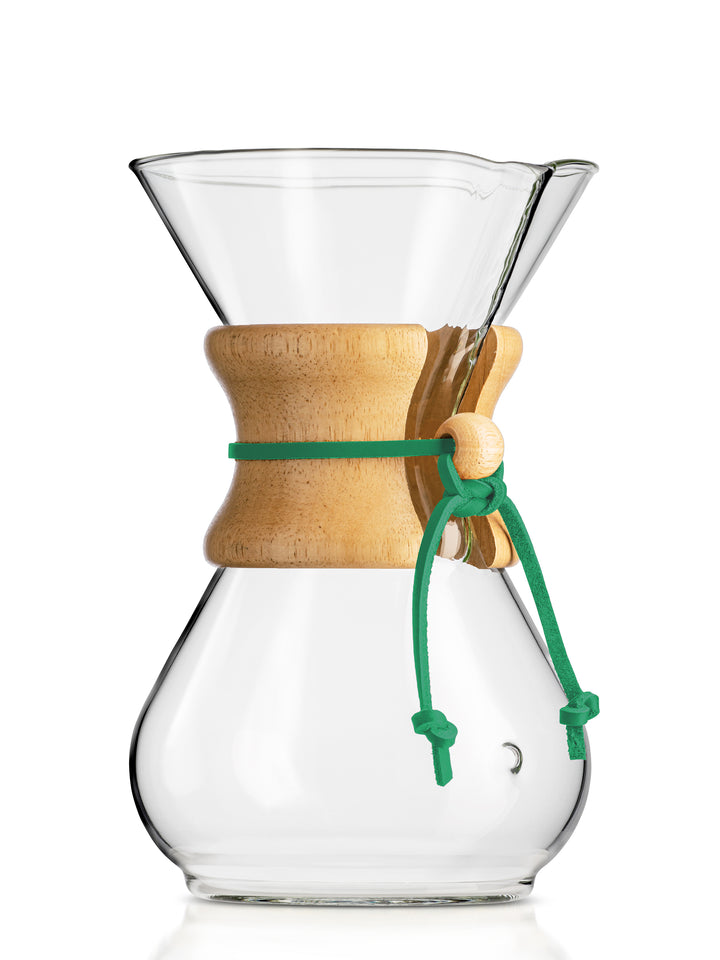 six cup classic with a green  rawhide