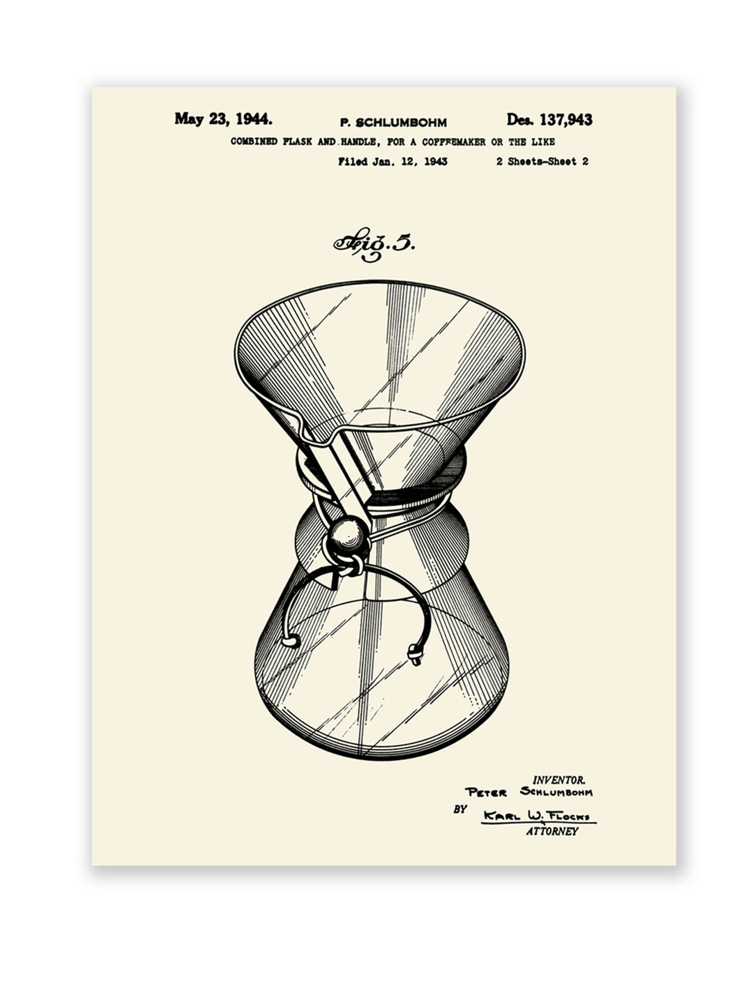 Patent Poster 1943 Sheet 1