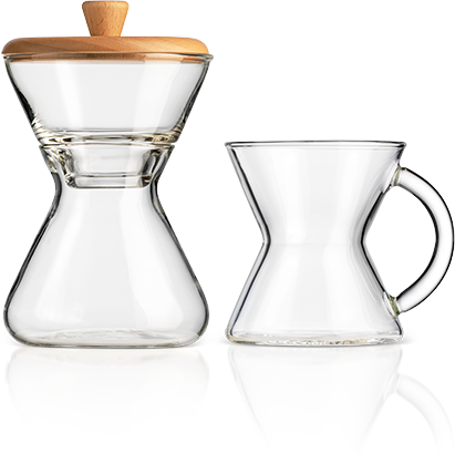 Chemex 2013 new products — Handblown Cream and Sugar Set and Glass Mug