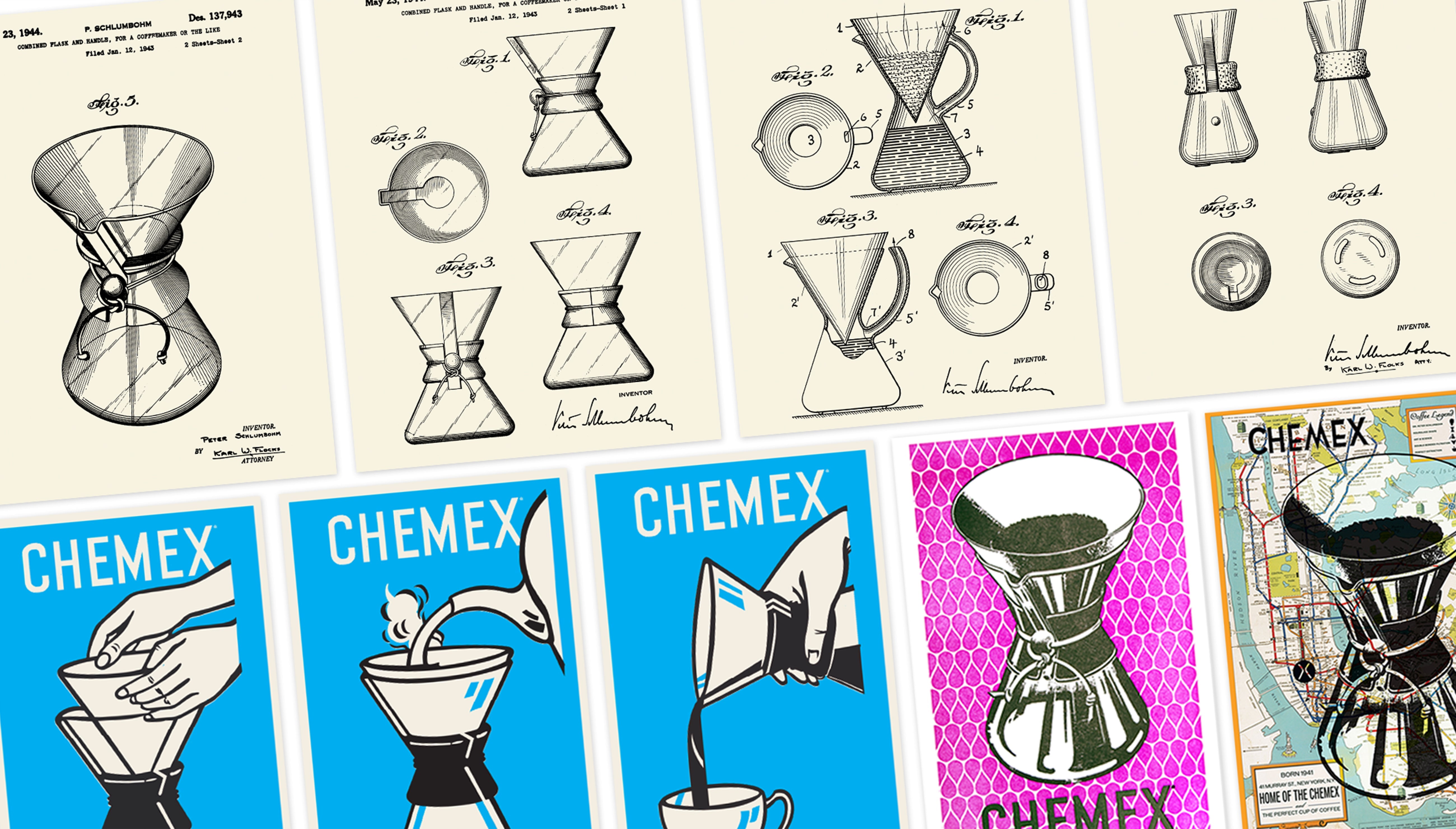 Eight Cup Classic CHEMEX® – Chemex Coffeemakers & Filters
