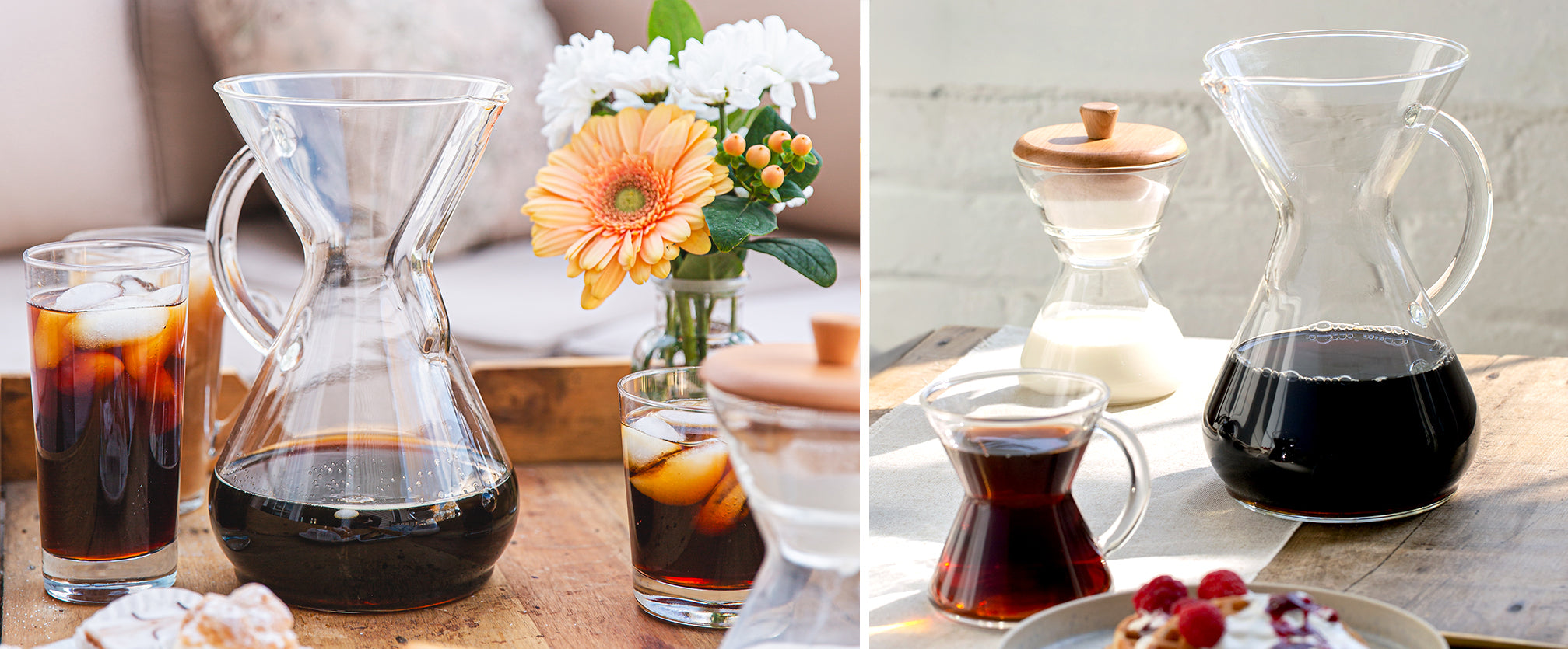 Ten Cup Glass Handle CHEMEX® – Chemex Coffeemakers & Filters