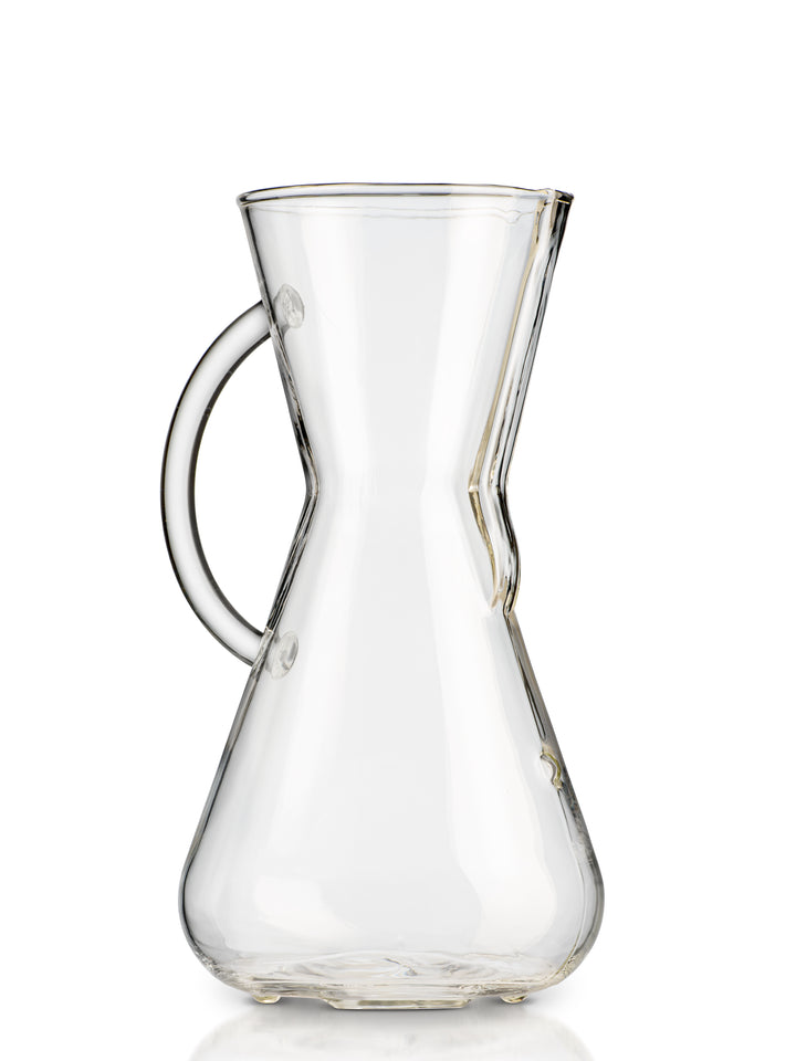 Three Cup Glass Handle CHEMEX®