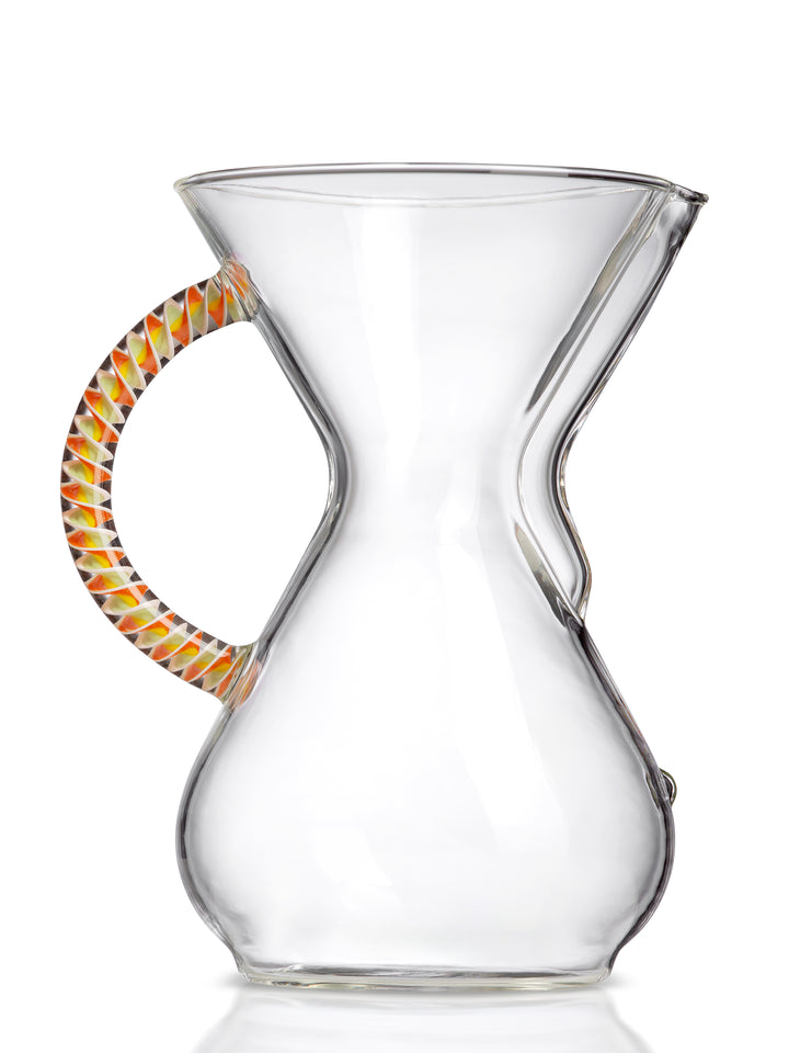 Six Cup Twisted Glass Handle CHEMEX®