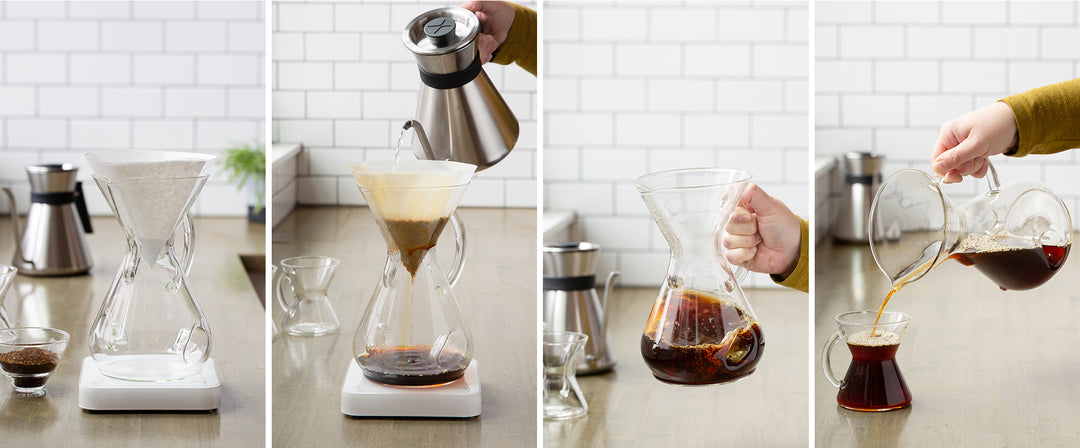 CHEMEX® Eight Cup ChemAer™ Coffeemaker – Chemex Coffeemakers & Filters