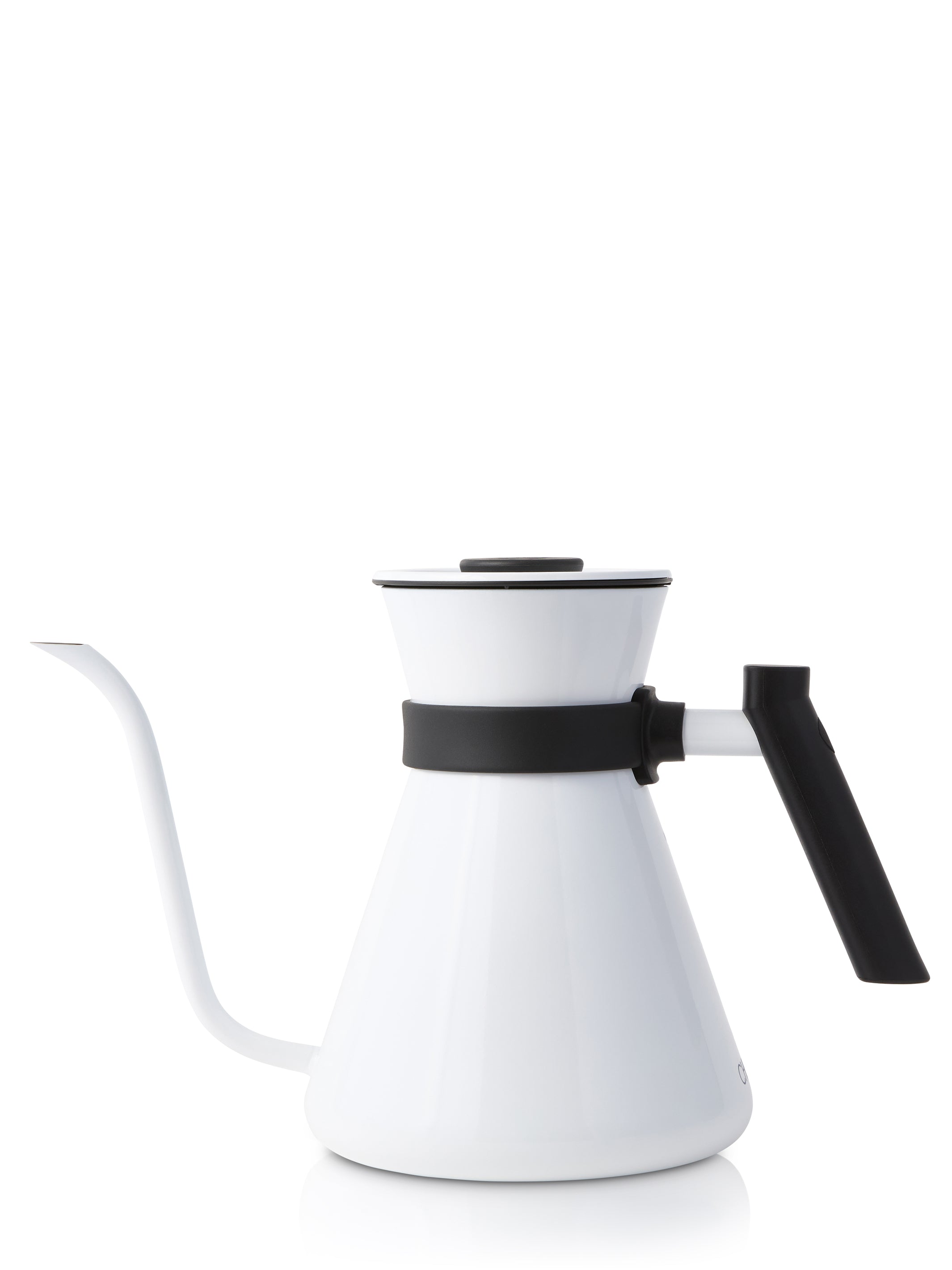White Stainless Steel Gooseneck Chettle® – Chemex Coffeemakers