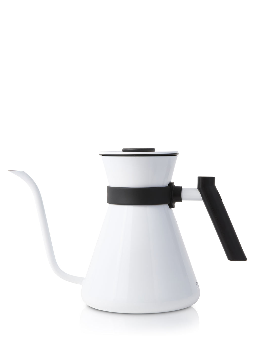 Profile view of the White Polished Chettle