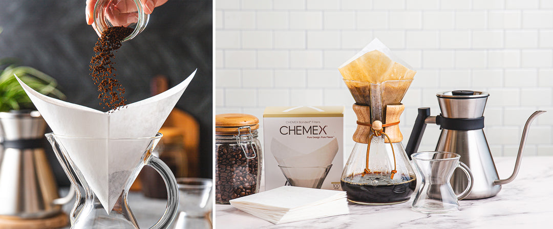 CHEMEX® Bonded Square Coffee Filters – Pre-Folded – Chemex Coffeemakers ...