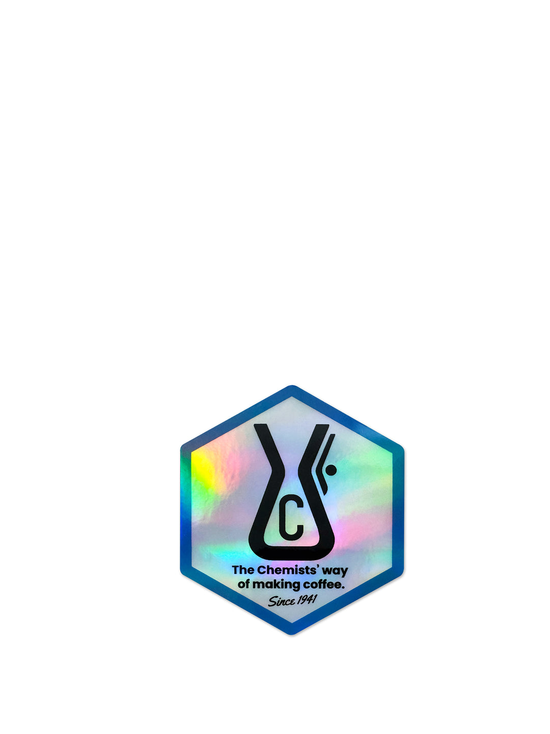 Chemex Chemist holographic sticker 