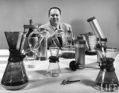 Chemists Kitchen still life — Schlumbohm with his household inventions